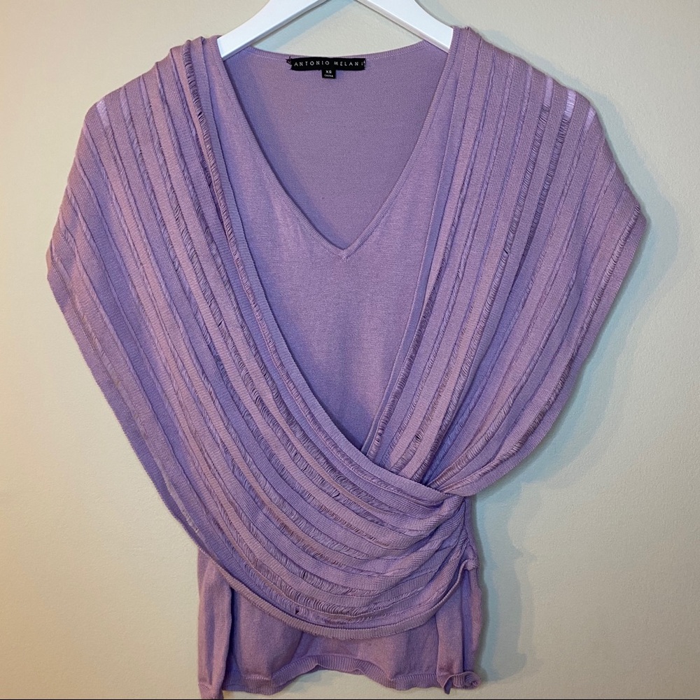 Antonio Melani Shoulder Layer Top